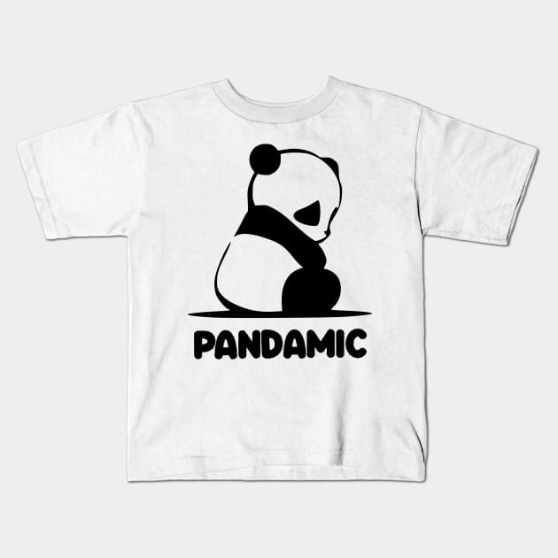 PANDAMIC Kids T-Shirt by afmr.2007@gmail.com